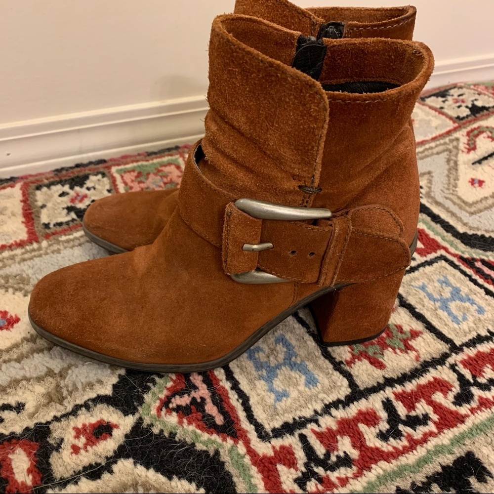MJUS spice colour Suede boots - Picture 2 of 10